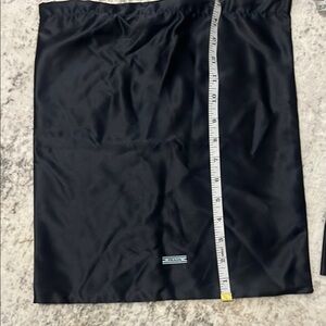 Prada Blue Satin Dust Bag 13 x 15